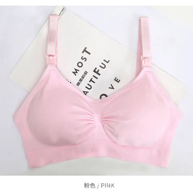 Soutien-gorge d'allaitement sans coutures pour la maternité et l'après-accouchement