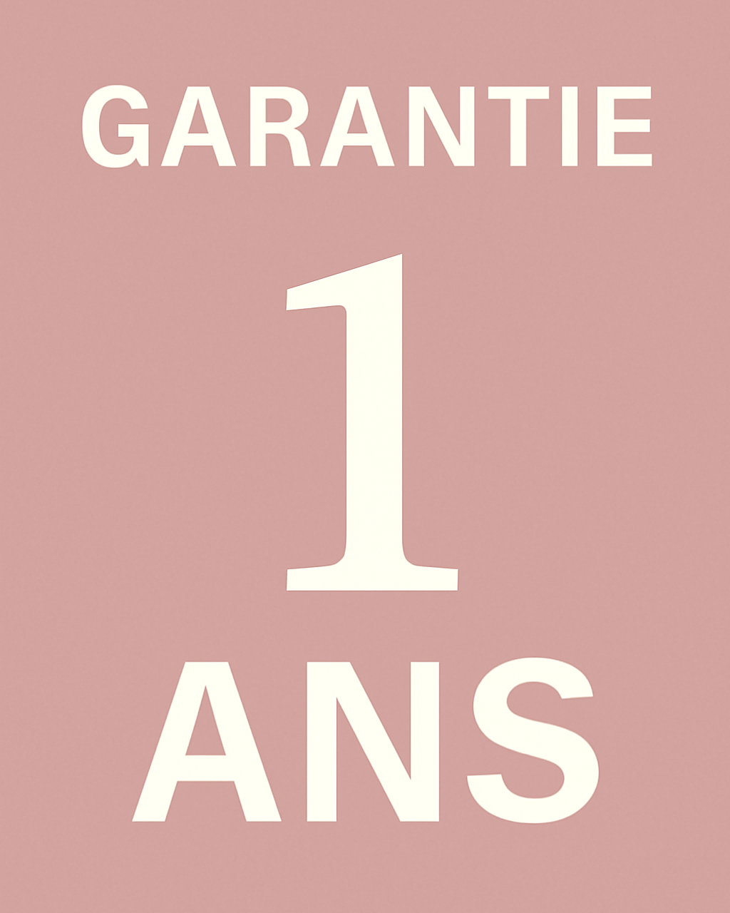 Garantie 1 ans