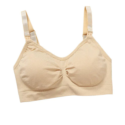 Soutien-gorge d'allaitement Extensible Sans Couture pour Mères de Grande Taille