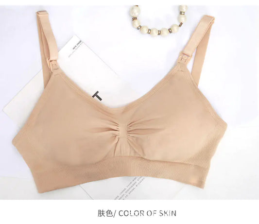 Soutien-gorge d'allaitement sans coutures pour la maternité et l'après-accouchement